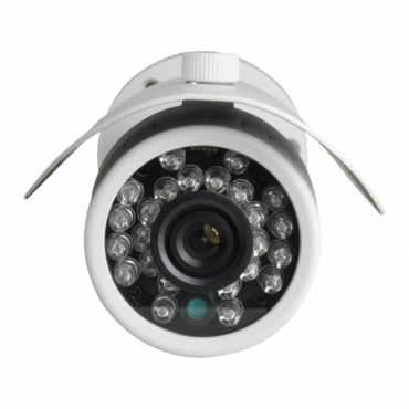 NIVIAN Simulated (dummy) camera - Bullet camera shape with IR - Housing made of metal - Real non-functional LEDs - Real non-operational lens - Design valid for outdoor