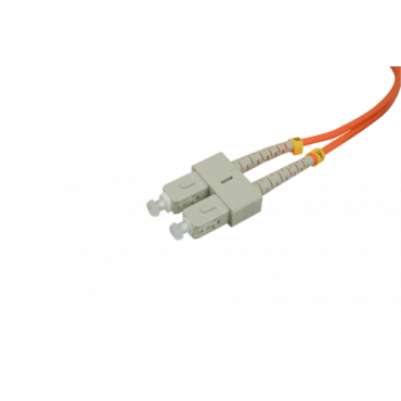 FB-SCST-DXMM-5: Fiber Cable - Duplex - Multimode - SC to ST connector - 5 meters - Orange color