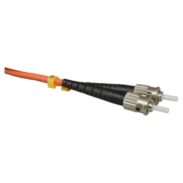 FB-SCST-DXMM-5: Fiber Cable - Duplex - Multimode - SC to ST connector - 5 meters - Orange color