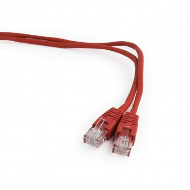 UTP Cat5E patchkabel rood 0.5 meter