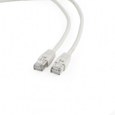 FTP Cat6 Patch cord, white, 15 m