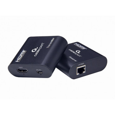 HDMI extender - Allows extending HDMI signal with up to 60 m - The digital amplifier improves the signal quality and increases the transmission distance 