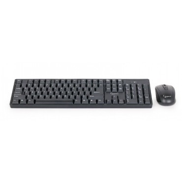 Wireless desktop set, US layout, black