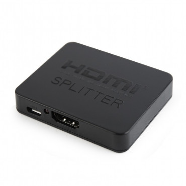 HDMI-splitter, 2 poorten - Stuurt een enkel HDMI-signaal naar 2 afzonderlijke monitoren, projectoren of tv's