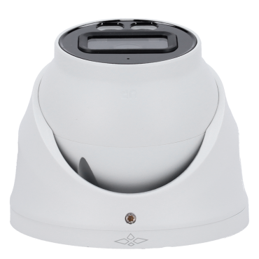 X-Security HDCVI Turret Camera - CMOS 5 Megapixel  - 3.6 mm Lens - WDR(120dB) - Dual light: IR + White range 40 m | Microphone - Waterproof IP67