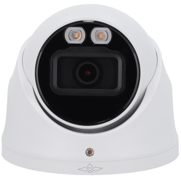 X-Security HDCVI Turret Camera - CMOS 4K - 3.6 mm Lens - WDR(120dB) - Dual light: IR + White range 40 m | Microphone - Waterproof IP67