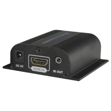 HDMI active extender 4K - Receiver compatible with HDMI-EXT-PRO-4K - Range 120 m over UTP cable Cat 6 - IR transmission - Allows point-to-point connection up to 253 - receivers