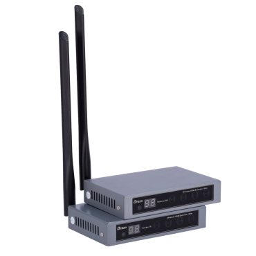 Wireless HDMI Extender - Transmitter and receiver - Range 100 m - WiFi protocol 2.4GHz and 5.8GHz  - Up to 1080p @60Hz - Power supply DC 5 V