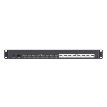  HDMI Signal Multiplier | 8 HDMI inputs | 8 HDMI outputs | Up to 4K (input and output) | Allows remote control | Power supply DC 12 V