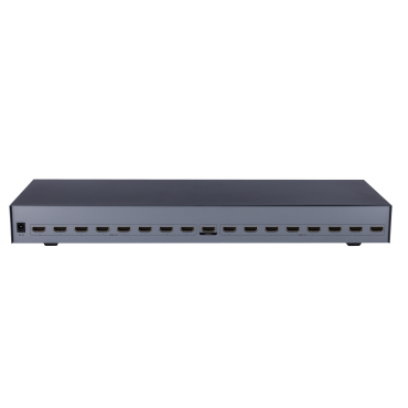 HDMI signal multiplier | 1 HDMI input | 16 HDMI outputs | Up to 4K*2 | Maximum output length 25 m | Power supply DC 5 V