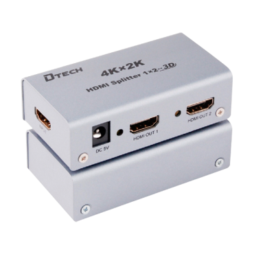 HDMI signal multiplier | 1 HDMI input | 2 HDMI outputs | Up to 4K*2 | Maximum output length 25 m | Power supply DC 5 V