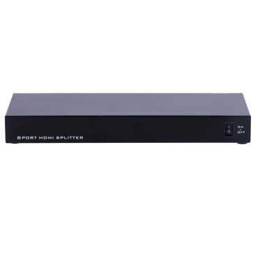 HDMI signal multiplier | 1 HDMI input | 8 HDMI outputs | Up to 4K*2 | Maximum output length 25 m | Power supply DC 5 V