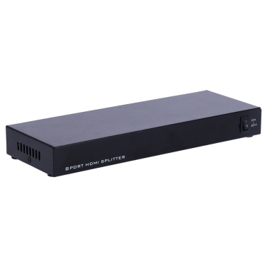 HDMI signal multiplier | 1 HDMI input | 8 HDMI outputs | Up to 4K*2 | Maximum output length 25 m | Power supply DC 5 V