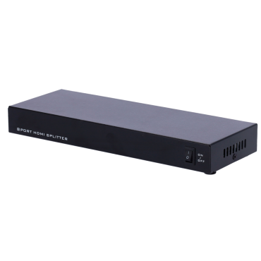 HDMI signal multiplier | 1 HDMI input | 8 HDMI outputs | Up to 4K*2 | Maximum output length 25 m | Power supply DC 5 V