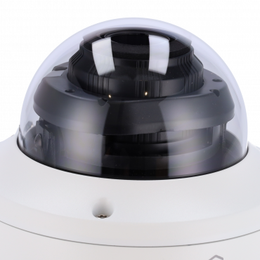 Safire PRO Varifocal Dome Camera - 5 MP high performance CMOS - 2.7~13.5 mm Motorised Lens - Matrix LED IR range 40 m - Power Over Coaxial (PoC Safire) - Weatherproof IP67