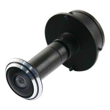 Hidden camera - Door peephole camera - 1/3" colour CCD - 480 TVL - 0.1 Lux / F1.2 - 1.7 mm Lens (Wide Angle)