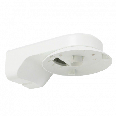 Hikvision - Wall bracket - PTZ-friendly - White color - Hardened material with spray treatment