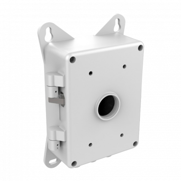 Connection box - Wall or ceiling installation - Suitable for outdoor use - White colour - Cable pass