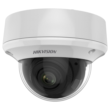 Hikvision - Dome camera 4en1 PRO range - Resolution 1080p (1920x1080) - Lens 2.7~13.5 mm motorized Autofocus - Smart IR range 60 m | DC/AC supply - Waterproof IP67 | Anti-vandal IK10