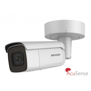 DS-2CD2626G2-IZS: Hikvision, AcuSense 2MP Ultra Low Light Bullet WDR network camera with motorized varifocal lens 2.8-12mm lens, IR LED, IP66, IK10