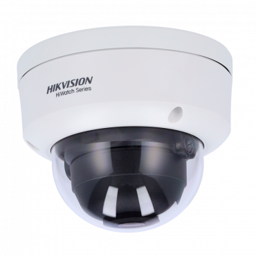 Hikvision 4 Megapixel IP Camera - 1/2.8" Progressive Scan CMOS ColorVu - H.265+/H.265 compression - 2.8mm lens - Dissuasive White Light Range 30 m - WEB, CMS Software, Smartphone and NVR