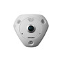 Hikvision | Fisheye IP Camera 6 Mpx (3072×2048) | Lens 1.27 mm Fisheye | IR LEDs Range 15 m | Alarm | Audio | Microphone | Various live viewing modes