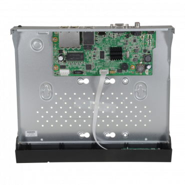 NVR for IP cameras - 4Ch video / 4 PoE Port(s) - Max Resolution 8.0 Mpx / Compression H.265+ - Bandwidth 40 Mbps - Outputs 4K HDMI & VGA - Supports 1 hard disk