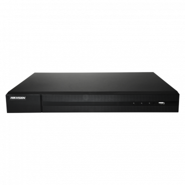 NVR for IP cameras - 4Ch video / 4 PoE Port(s) - Max Resolution 8.0 Mpx / Compression H.265+ - Bandwidth 40 Mbps - Outputs 4K HDMI & VGA - Supports 1 hard disk