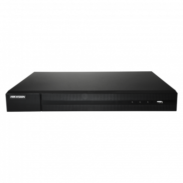 NVR for IP cameras - 4Ch video - Max Resolution 8.0 Mpx / Compression H.265+ - Bandwidth 40 Mbps - Outputs 4K HDMI & VGA - Supports 1 hard disk