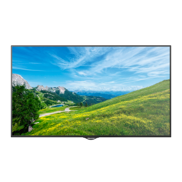 HISENSE DLED FHD 43" monitor | M series - Suitable for any Digital Signage environment - Resolution 3840c2160 - HDMI, DVI, VGA, DP, USB, RS232 input - 178° viewing angle - Audio | integrated speakers