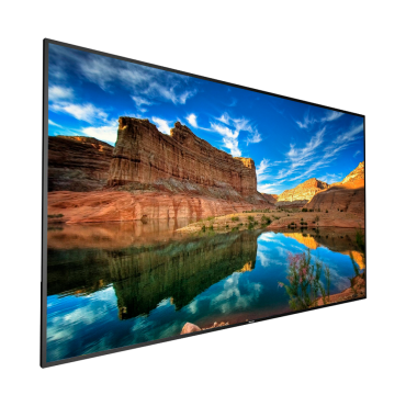 HISENSE DLED monitor 4K 75" | E-Series - Designed for retail and foodservice - Resolution 3840x2160 - 2 HDMI inputs 2.0 - Viewing angle of 178° - Audio | Built-in speakers
