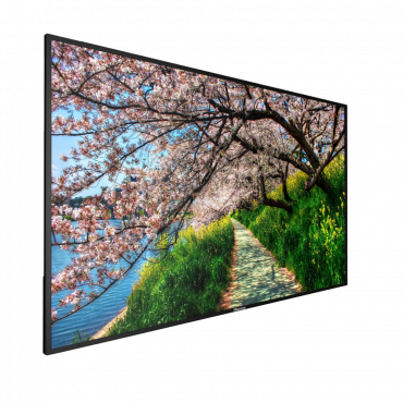 HISENSE DLED Monitor 4K 86" - Vertical | Horizontal Orientation - Viewing angle of 178° - 2 HDMI inputs 2.0 - Resolution 3840x2160 - Audio | Built-in speakers