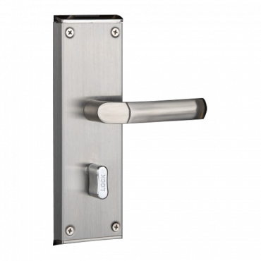 Hotel lock - Opening by MF-card  - Backset 60 mm | Opening left - Stand-alone with battery 4 x AA - Emergency cylinder - Software management