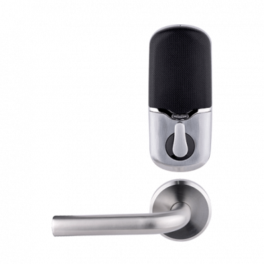Hotel lock - Opening by MF-card  - Backset 60 mm | Opening right - Stand-alone with battery 4 x AAA - Emergency cylinder - Software management