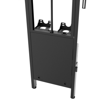Motorized floor and wall mount | Adjustable height | Up to 86" | Max weight 100Kg | VESA max 900 x 600mm