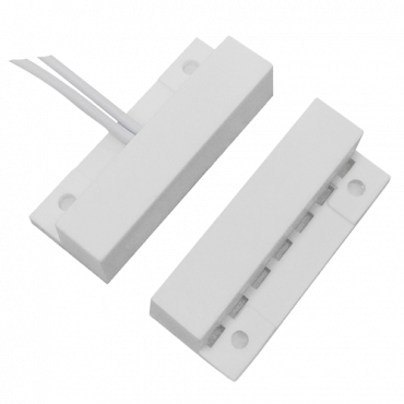 Magnetic contact - Suitable for installation in wood - Reed Detection Technology - Connection system by 2 wires - Resistance to mechanical and electrical shocks - Reduced size