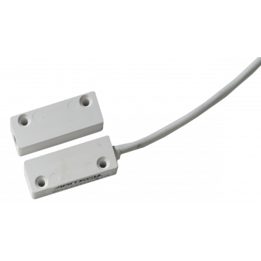 MM115: Surface contact with tamper loop and 1 m cable, color white