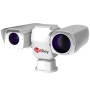 InfiRay thermal camera PT6 series PTZ bispectrum - Thermal sensor 1280x1024 VOx uncooled 12μm - Thermal sensitivity ≤40mK (@25°C,F#1.0,25Hz) - Visible sensor 1/1.8" 4Mpx CMOS - Thermal lens 30~150mm (5X zoom ) - Visible lens 6~300mm (50X zoom)