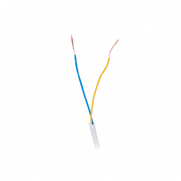 2 Conductor - Flexible electrolytic copper conductor Class 5 - Insulation and cover polyolefin LSH0 - 100 meter roll - Eca CPR Certificate - Low loss