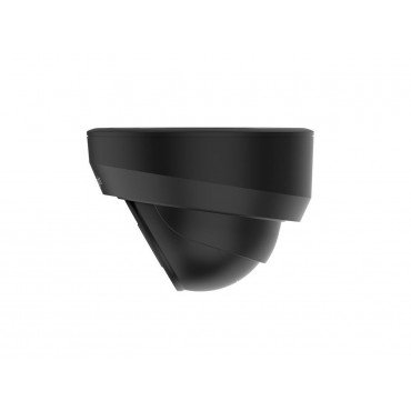 5MP weerbestendige AI Mini Dome netwerkcamera - 2,7 - 13,5 mm gemotoriseerde lens - VCA - kunstmatige intelligentie - ONVIF - geïntegreerde microfoon - IP67 & IK10 - zwart