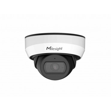 5MP weerbestendige AI Mini Dome netwerkcamera - 2,7 - 13,5 mm gemotoriseerde lens - VCA - kunstmatige intelligentie - ONVIF - geïntegreerde microfoon - IP67 & IK10
