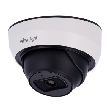 IP Mini Dome Camera - Resolutie 5 Mpx - 1/2,8" CMOS / Lens van 2,8 mm - IR-verlichting tot 25 m - AI-videoanalyse op basis van mens en voertuig - IP67 en IK10