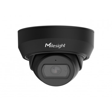 AI Motorized Dome Network Camera - 2/4/5/8MP - AI Deep Learning - 0.005Lux Ultra Low-light - Smart IR II with 50m IR Distance - P-Iris Control - IP67 & IK10 - Motorized 2.7∼13.5mm @F1.4 - Black