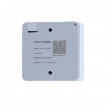 LoRaWAN smart switch - Up to 15Km range with direct vision - Multiple pressing modes - Configuration via NFC and APP - Degree of Protection IP30 - Long duration battery