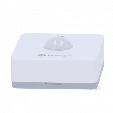LoRaWAN motion detector - Up to 15Km range with direct vision - Detection distance between 6 - 8 m - Configuration via NFC and APP - Degree of Protection IP30 - Long duration battery