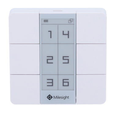 LoRaWAN scene panel - Up to 15 km range with direct vision - User customizable display - Configuration via NFC and APP - IP30 Protection Degree - Long duration battery