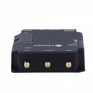 Milesight - Industrial 4G Wi-Fi Router - 2 RJ45 10/100 Ethernet ports - RS485 port - Dual 4G/3G SIM card slot | microSD slot - WiFi 802.11 b/g/n