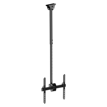 Bracket for LCD monitor - Ceiling installation - 0º~25º Inclination 360º Rotation - Extensible from 1060 mm to 1560 mm - Maximum load 50 Kg - Screens 37"~ 70"