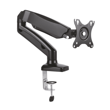 Bracket for LCD monitor - Installation on table - Tilt -45º ~ +90º Rotation 180º Turning 360º - Adjustable in height between 160 mm and 410 mm - Maximum load 6,5 Kg/arm - Screens 13"~27"