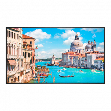 MNT50-4K: LED monitor 50" - Resolution 4K (3840x2160) - Format 16:9 - 2x HDMI2.0 - Integrated speakers - Designed for surveillance use